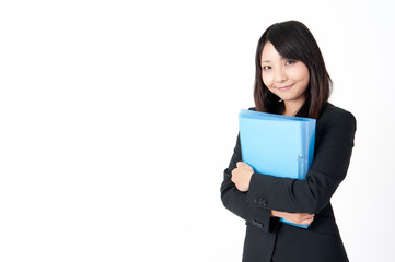 a portrait of asian businesswoman