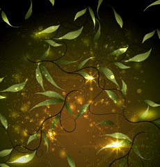 Summer or spring vector illustration for fresh design