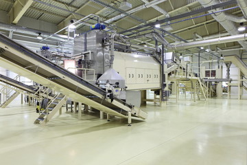 industrial space - manufacturing line