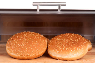 buns with sesame seeds