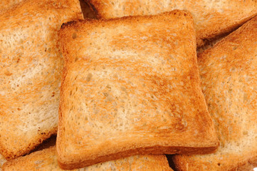 Background fom toast bread