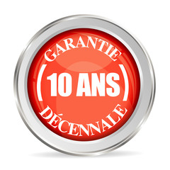bouton garantie d&eacute;cennale