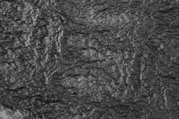 Charred black paper, texture