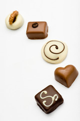 Chocolate sweets assortment