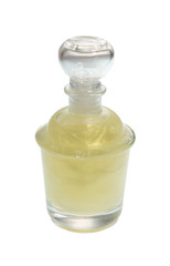 Badezusatz im Flakon freigestellt