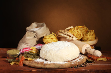 ingredients for homemade pasta