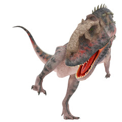 red majungasaurus underattack