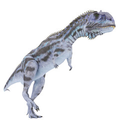 blue majungasaurus casual walk