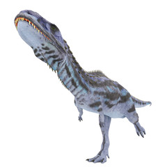 blue majungasaurus long walk