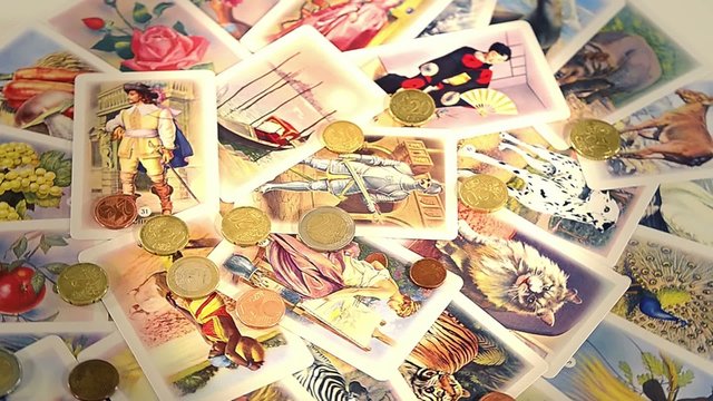 il mercante in fiera, gioco d'azzardo