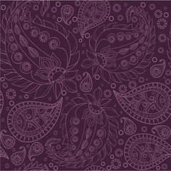 Seamless Paisley Pattern