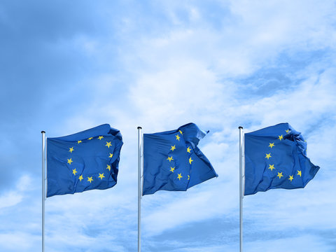 awn EU-Flagge / Europa-Flagge (30x45 cm)