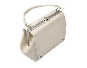 beige purse