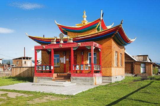 Maanin-dugan in the Ivolginsky Datsan, Buryatia