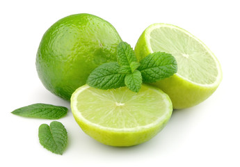 Sweet lime with mint