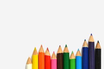 oposite twelve colour pencils