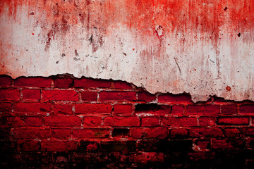 Obraz premium old grunge brick wall