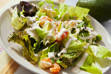 Prawn salad