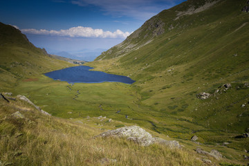 Big Mountain lake landscape