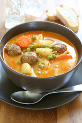Meatball Soup