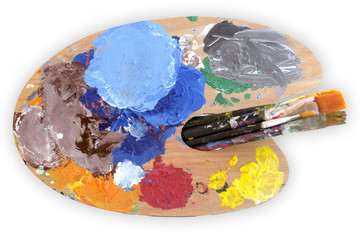 Paints and Paintbrushes