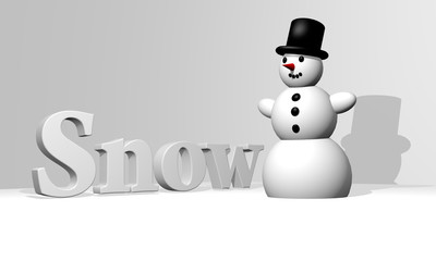 Snowman - 3D