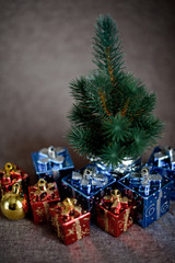 Christmas Tree and Gifts