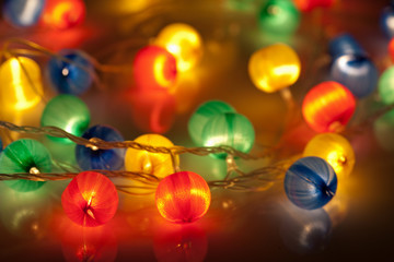 colorful christmas background