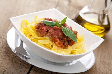 tagliatelle bolognese