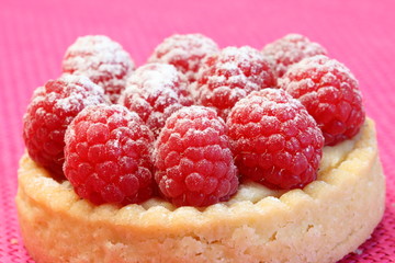 Tartelettes aux framboises