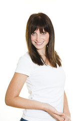 Fototapeta premium Junge Frau