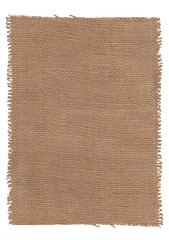 Structure for a back background from natural flax