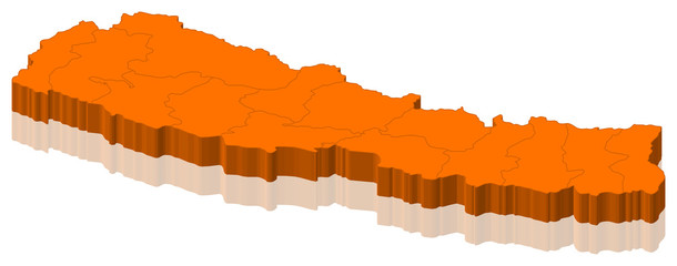 Map of Nepal