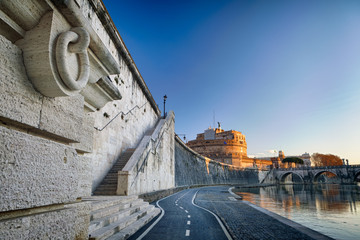 Alba su Castel S. Angelo