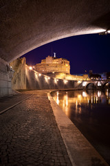 Castel S. Angelo di notte