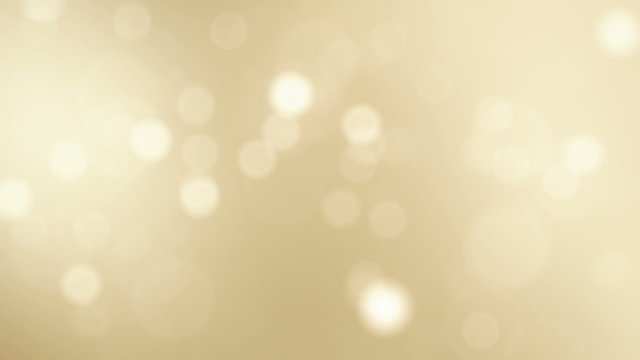 Blured lights background - gold - loopable animation