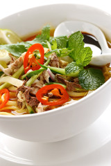 penang assam laksa, malaysian food