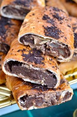 strudel di pere e cioccolato