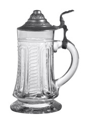 nostalgic glass tankard