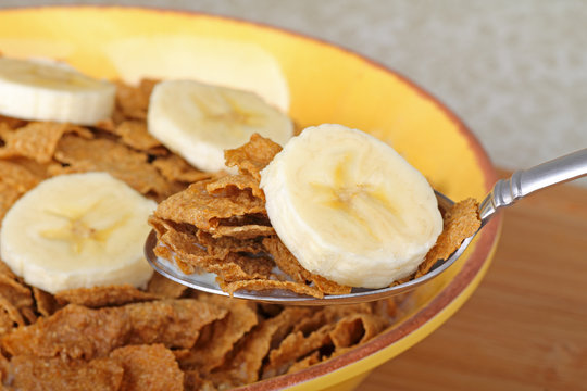 Cereal and Banana