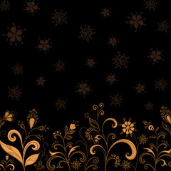 Abstract flower background