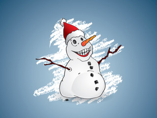 Happy snowman