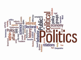 politic word clouds