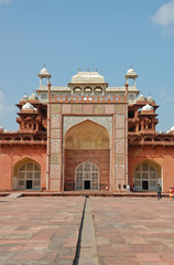 Fototapeta na wymiar Tomb of Akbar the Great, India