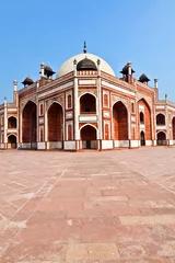 Zelfklevend Fotobehang Humayun's Tomb in Delhi © travelview
