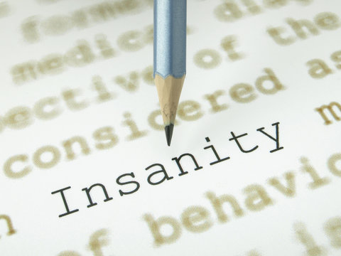 The word “Insanity”