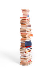 books pile