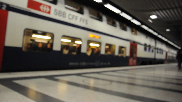 Am Bahnhof
