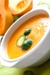 cream pumpkin soup