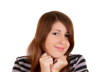 Fototapeta premium portrait of a young girl